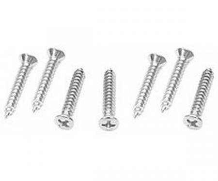 Firebird Seat Back Trim Screw Set, Fold Down, Rear, 1967-1969