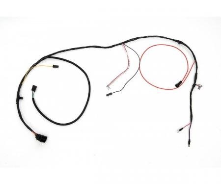 Full Size Chevy  Engine & Starter Wiring Harness, With Warning Lights, Small Block, 1965-1966