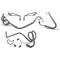 El Camino Full Brake Line Set, Power Disc, OE Steel, 1983-1987