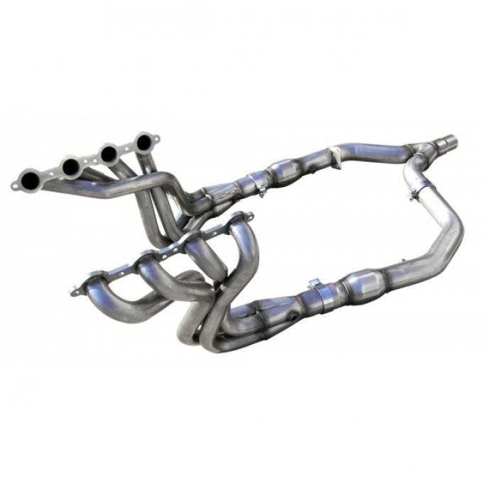 Camaro 1-7/8" x 3" Headers, LS1, Y-Pipe, With Catbacks, Off Road Use Only, 2001-2002