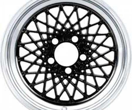 Firebird GTA Wheel, 16" x 8", Black, 16mm Offset, 1987-1992