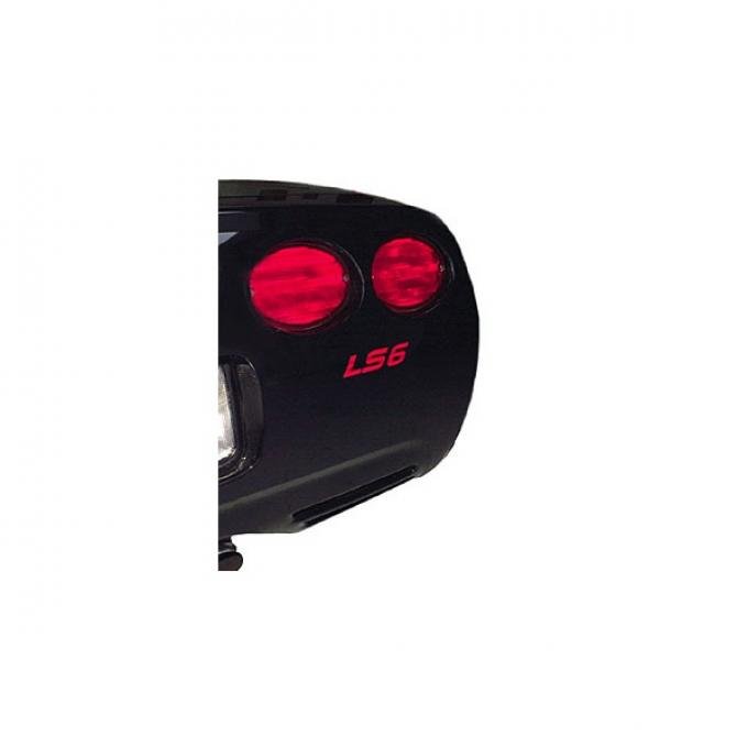 Corvette LS6 Decal Set, Red, 2001-2003