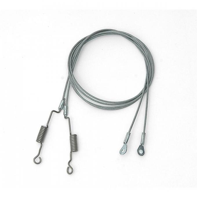 Full Size Chevy Convertible Top Cables, 1965-1970