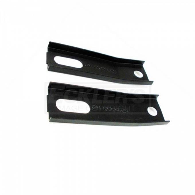 Firebird Radiator Support To Bumper Support Brackets, Upper, 1979-1981