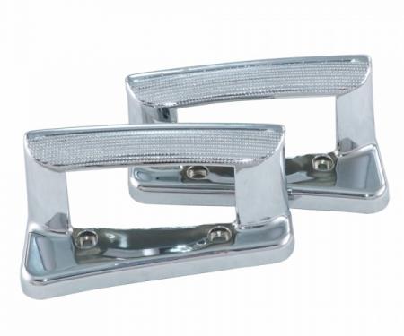 Corvette Outside Door Handles, Chrome, 2005-2013