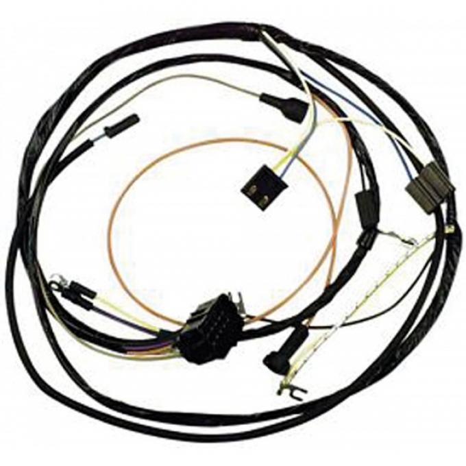 El Camino Engine Harness, 283-327 c.i. V8, with Factory Gauges And Without Air Conditioning, 1966