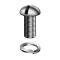 Model A Ford Terminal Box Mounting Screw & Washer Set - 8 Pieces