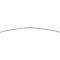Ford Thunderbird Grille Moulding, Upper, 1955-56