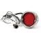Chevy Truck LED Taillight Assembly, With Red Lens & Black Housing, Step Side, 1954-1959