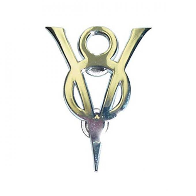 V8 Emblem - Die Cast - Chrome - Ford Pickup & Truck