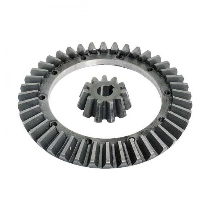 Model T Ford Ring & Pinion Gear Set - Standard 3.63:1 Ratio- 40 Tooth Ring Gear - 11 Tooth Pinion Gear