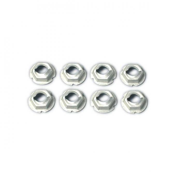 Corvette Taillight Speednuts, 8 Piece, 1961-1967