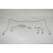 El Camino Front Brake Line Set, Standard Brakes, OE Steel, 1959-1960