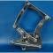 Ford Falcon Billet Aluminum Hood Hinges, Polished Finish, 1964-1965