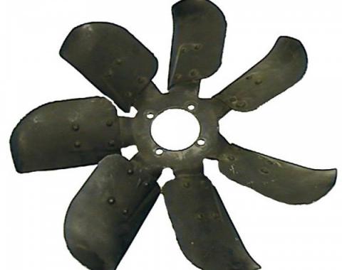 Camaro Engine Cooling Fan, 7-Blade, Date Coded, For Use With Fan Clutch, 1969