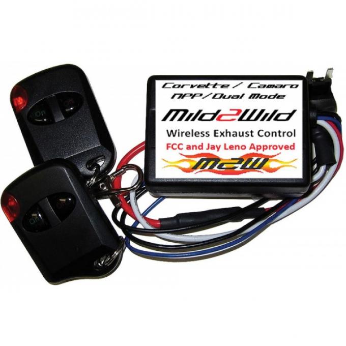 Camaro Exhaust Control Kit, "Mild2Wild", ZL1, 2010-2015