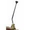 Lokar Shifter for GM TH-350 Automatic Transmission, Single Bend, 12", Midnight Series, Choice of Knobs