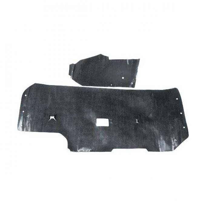 Ford Mustang Door Trim Panel Water Shields - 4 Pieces - Convertible