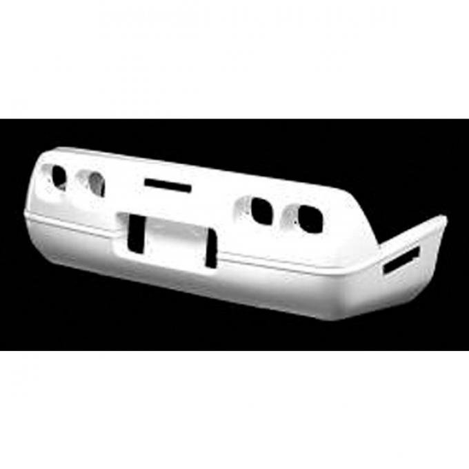 Corvette Premier Quality Products, Rear Bumper Wide Molding Style, Fiberglass| 13110Q 1984-1996