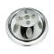 Chevelle Water Pump Pulley, Small Block, Single Groove, Polished Billet Aluminum, For Cars With Short Water Pump, 1964-1968