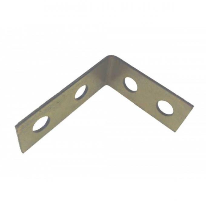 Support Bracket, Upper 1/4 Window To Corner Block Strap, Right, Model A Coupe, 1928-1929