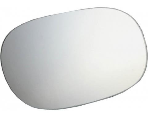 Corvette Sport Mirror Replacement Glass, Left, 1968-1982