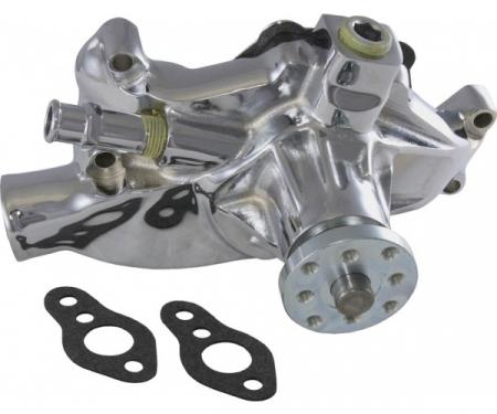 Corvette Water Pump, Small Block Chrome, 1971-1982