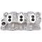 Full Size Chevy Edelbrock 3X2 Intake Manifold, Small Block, 1958-1972