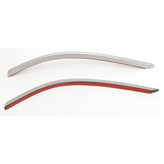 Corvette Turn Signal/Parking Light Center Styling Bars, Altec, Quicksilver, 2001-2004