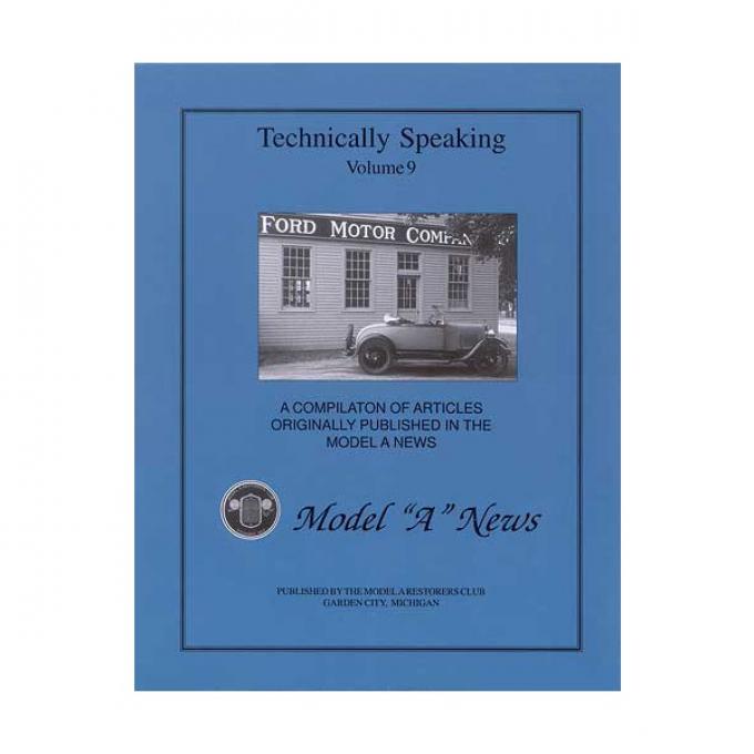 Technically Speaking - Volume 9 - More than 100 Pages