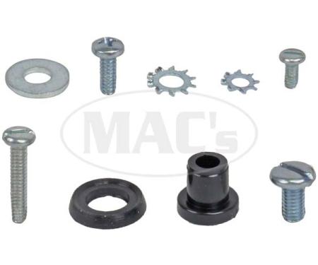 Ford Thunderbird Horn Ring Screw And Grommet Kit, 1955