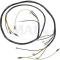 Ford Thunderbird Headlight Crossover Wire, PVC Wire, With Generator & Turn Signal Wires, 19 Terminals , 1955