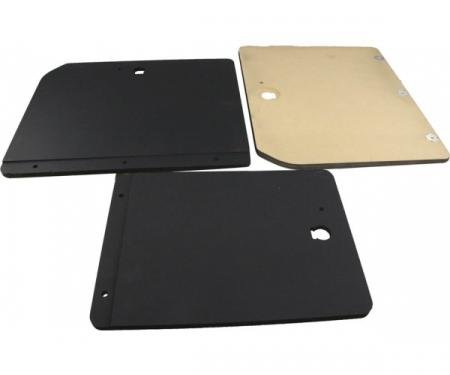 Corvette Rear Compartment Unit Doors, 3 Piece Set Fiberboard, 1968-1979