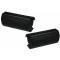 El Camino Arm Rest Bases, Black, 1968-1972