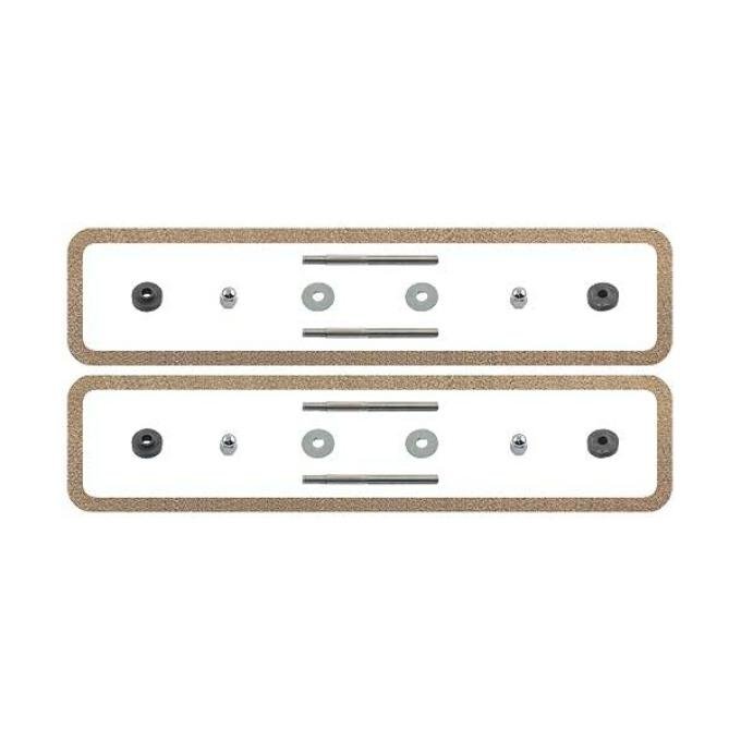Ford Thunderbird Aluminum Valve Cover Installation Kit, 292 & 312 V8, 1955-57