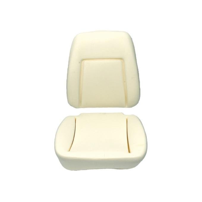 Camaro Bucket Seat Foam Cushion, With Reinforcing Wire, Deluxe Interior, 1969