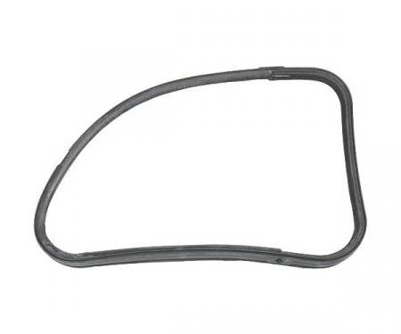 Rear Quarter Window Seals - Kickout Style With Full Surround Rubber Ring - Universal - Molded 1 Piece - Ford Fordor & Ford Coupe