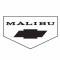 Legendary Auto Interiors Malibu Vinyl Floor Mat With Bowtie, 1969-1972