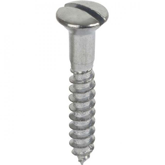 Model A Ford Outside Door Handle Screw Set - Stainless Steel - 4 Pieces - For Wood Frame