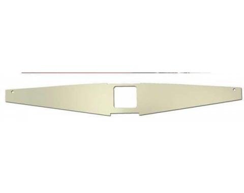 Camaro Core Support Filler Panel, Clear Anodized (Silver Satin), 1967-1969