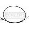 El Camino Dash Blower Control Cable, Temperature, For Cars With Air Conditioning, 1968-1969