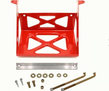 Camaro Battery Relocation Mount, Red, 1982-2002