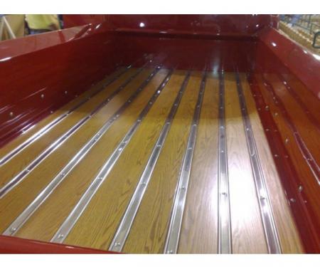 Chevy & GMC Truck Bed Wood Flooring, Ash, Short Fleet Side,1958-1972