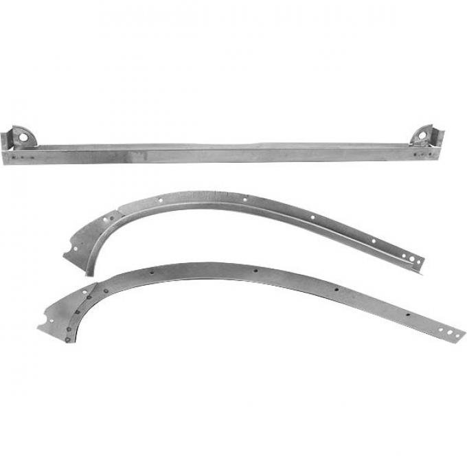 Model A Ford Rain Gutter Assembly - For Inside Trunk Or Rumble - Roadster & Coupe - 1928-29 Only