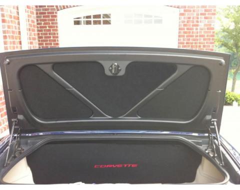 Corvette Truck Lid Inner Liner, Black, 3-Piece, 1998-2004