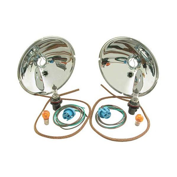 Headlight Conversion Kit Quartz Halogen 12 Volt With Bulb