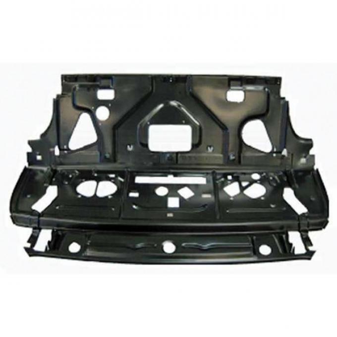 Chevelle And Malibu Package Shelf With Seat Divider, Coupe,1968-1972