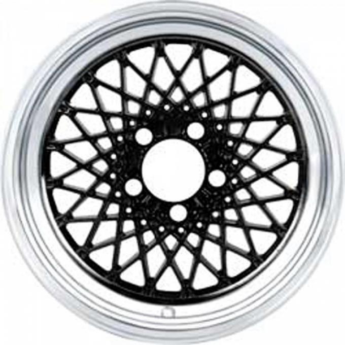 Firebird GTA Wheel, 16" x 8", Black, 16mm Offset, 1987-1992