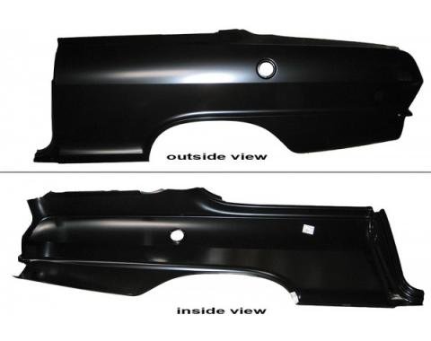 Nova Quarter Panel, OEM, Left Side, 1962-1965