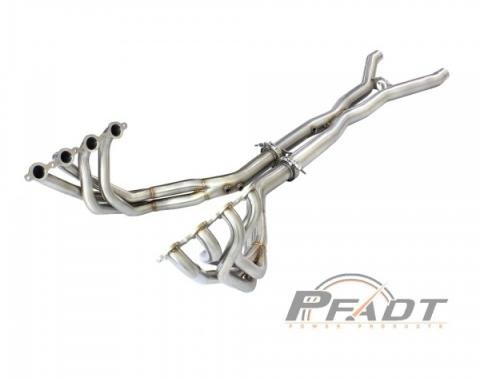 Corvette PFADT Race Tri-Y Long Tube Header & X-Pipe, 2009-2013